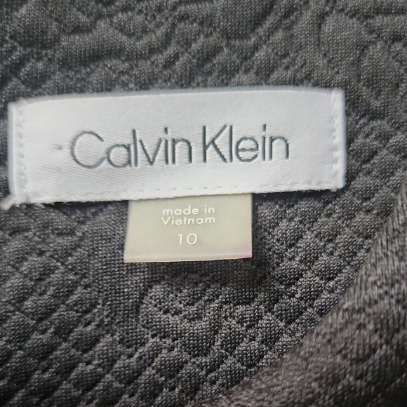 Calvin Klein Black Sheath Mini Dress - Picture 2 of 5